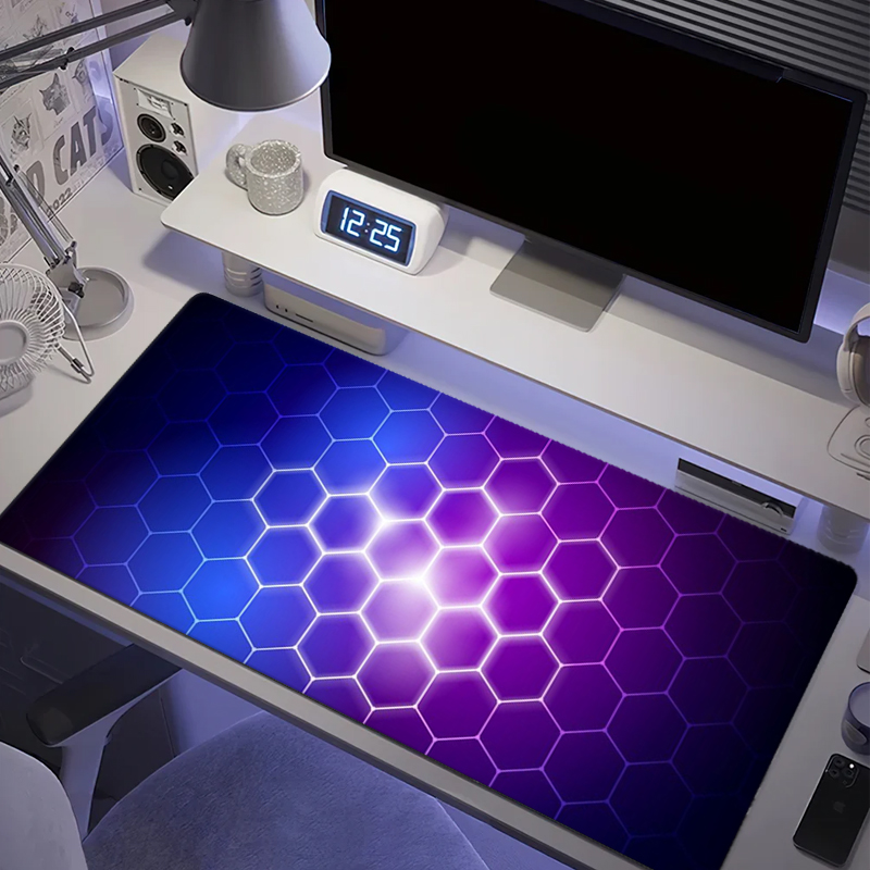 Gaming Keyboard And Mouse Pad - لوحة ماوس كبيرة من سلسلة هونيكومب،
