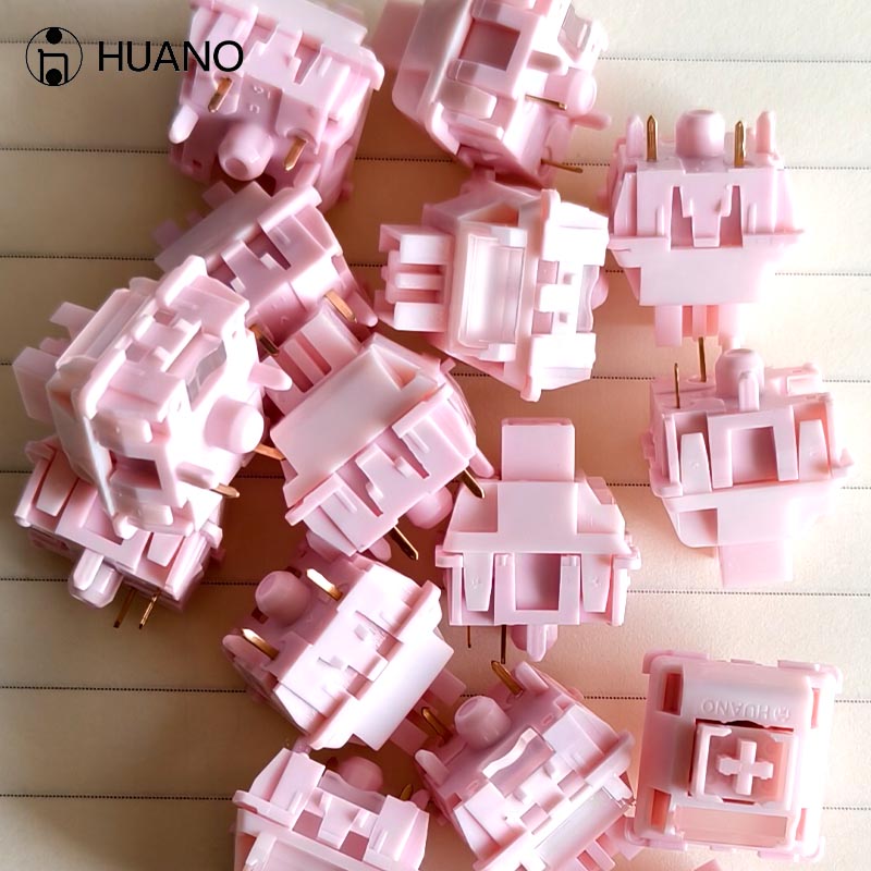Gaming Keyboard Mini Mechanical - HUANO Sakura V2 Switch 5-Pins 35g