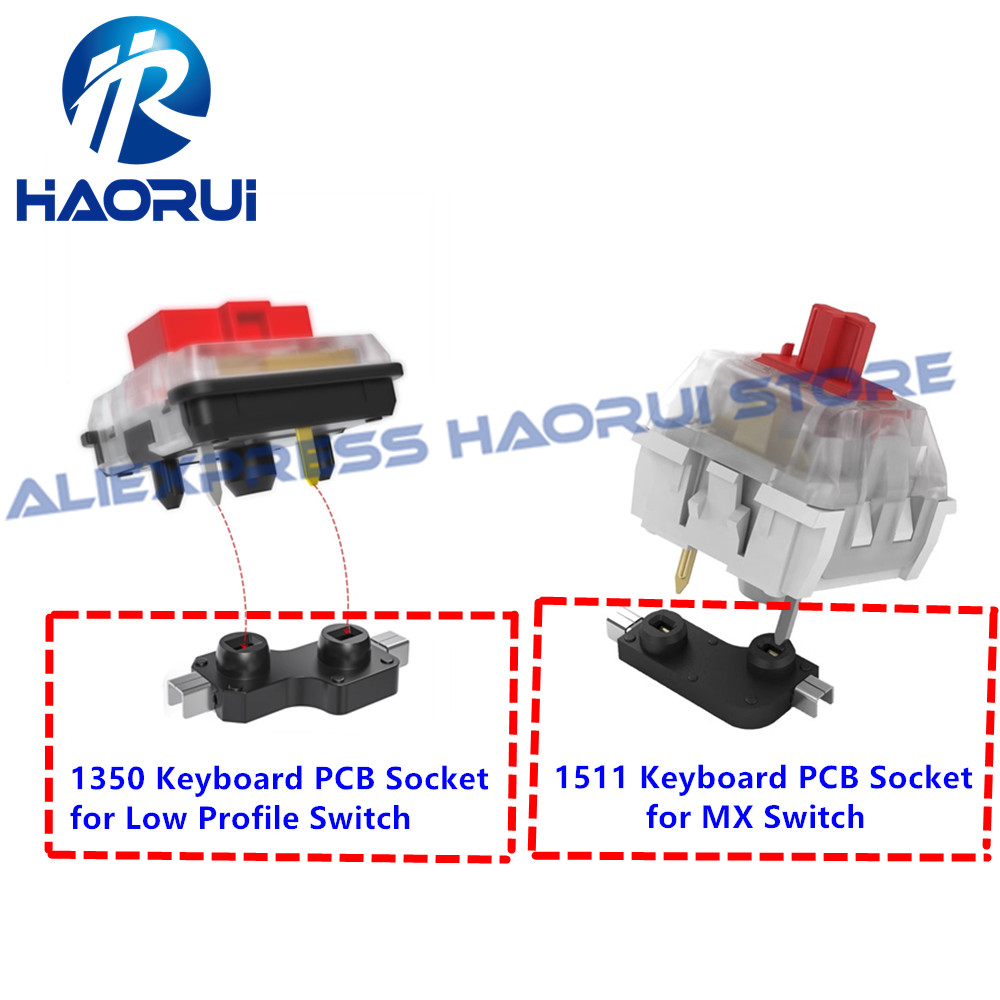Hot Swap Pcb - Kailh-مقبس ثنائي الفينيل متعدد الكلور قابل