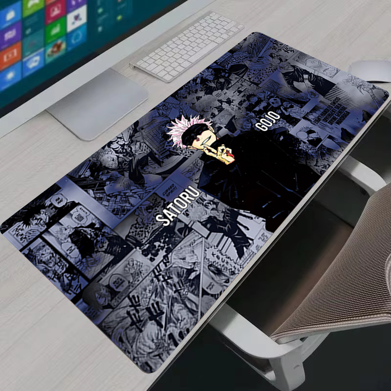 Gaming Keyboard En Mouse - لوحة ماوس كبيرة للألعاب بتصميم أنيمي