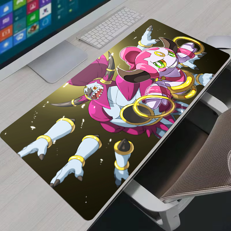 Gaming Keyboard Top - لوحة ماوس كبيرة بتصميم بوكيمون هووبا،