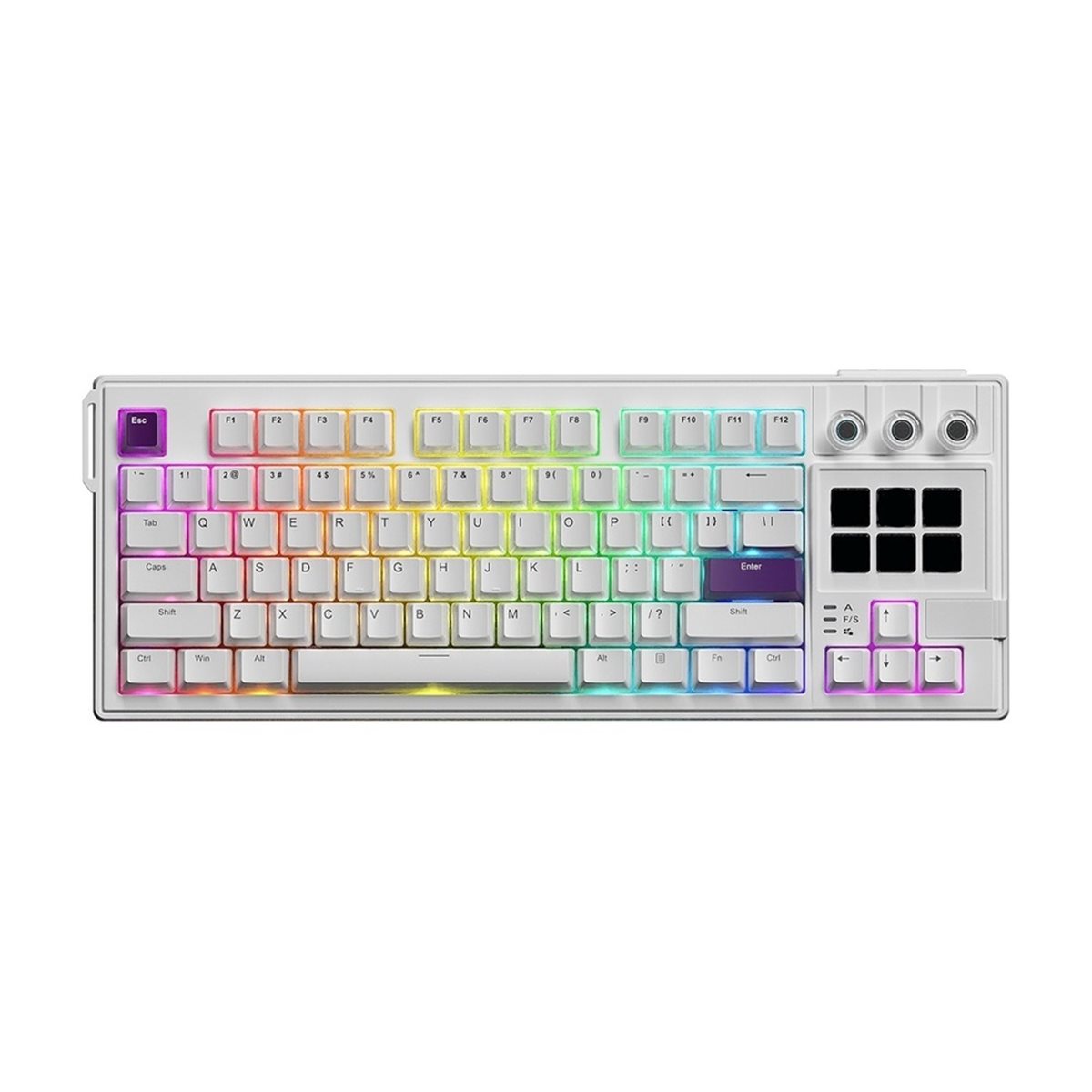 تحديث. لوحة مفاتيح ميكانيكية م - مراجعة Gaming Keyboard Ergonomic وسعره