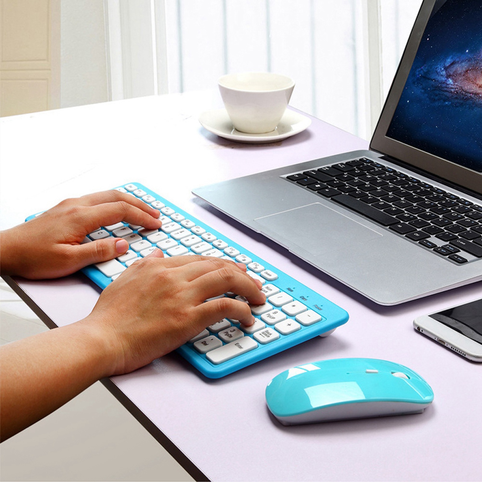 لوحة مفاتيح لاسلكية، مجموعة لو - مراجعة Gaming Keyboard Mouse Set وسعره