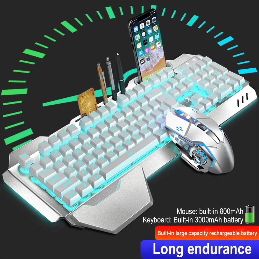 K680 لوحة مفاتيح وماوس لاسلكي  - مراجعة Gaming Keyboard Mini وسعره