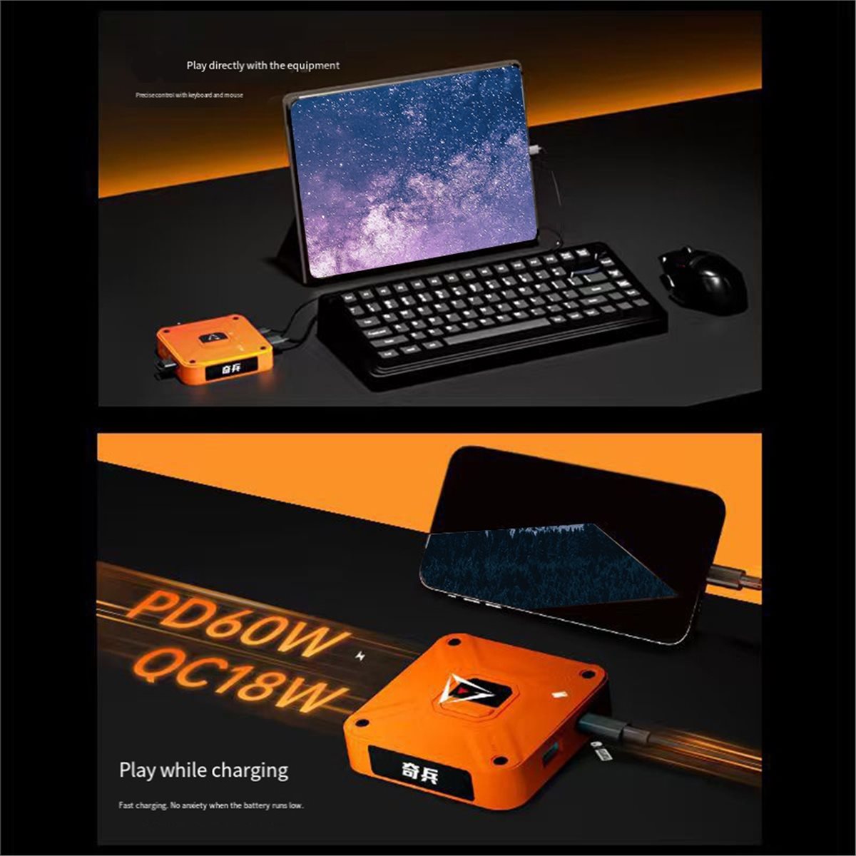 محول لوحة المفاتيح والماوس AX3 - مراجعة Gaming Keyboard And Mouse Mobile وسعره