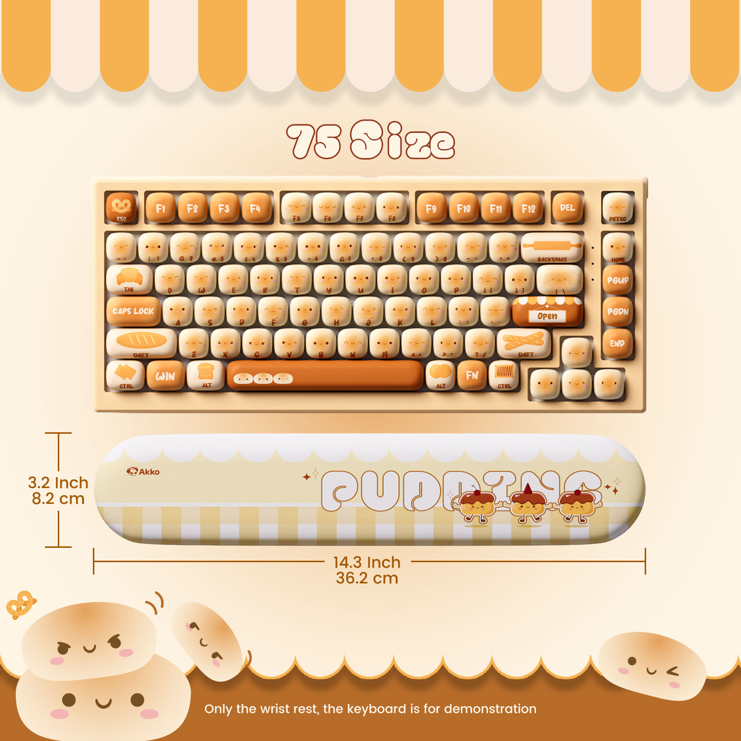 وسادة مسند المعصم للوحة المفات - مراجعة Gaming Keyboard Ergonomic وسعره