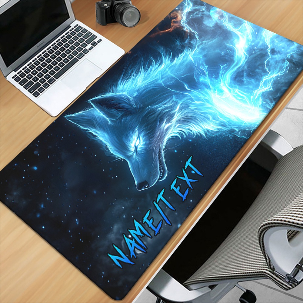 بساط ماوس XXL مطبوع عليه اسم م - مراجعة Gaming Keyboard Name وسعره