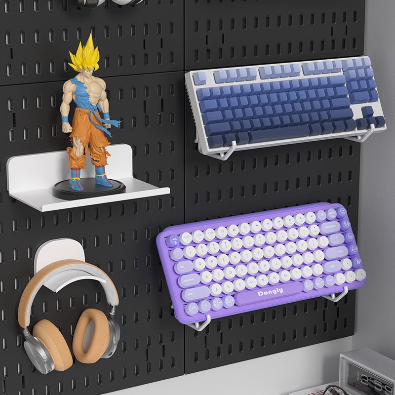 رف لاصق للوحة الثقوب مخصص للأل - مراجعة Gaming Keyboard And Mouse وسعره