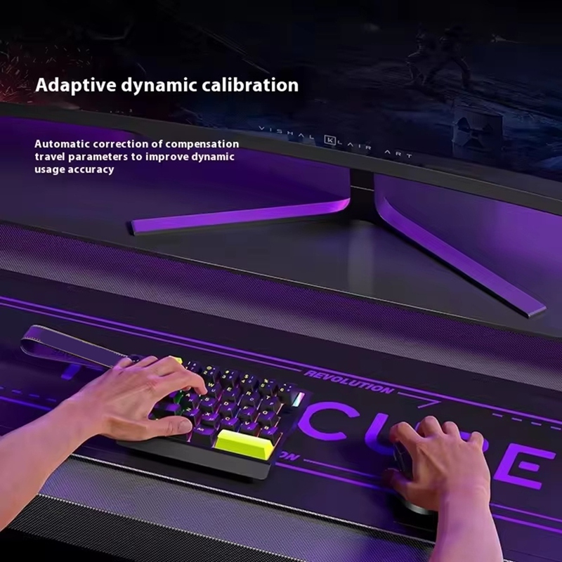 لوحة مفاتيح ميكانيكية بمفتاح م - مراجعة Gaming Keyboard Hand وسعره