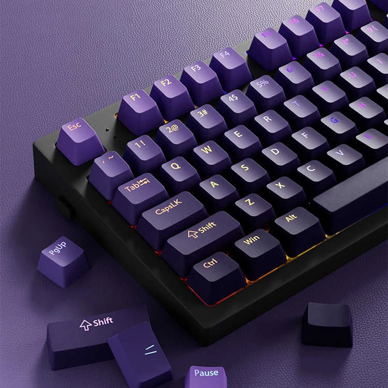 أغطية مفاتيح مخصصة بتدرج اللون - مراجعة Gaming Keyboard Top وسعره