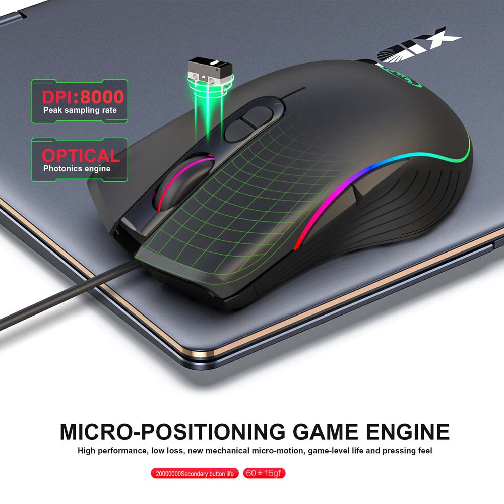 محول USB نوع C للوحة مفاتيح وم - مراجعة Gaming Keyboard And Mouse Combo وسعره