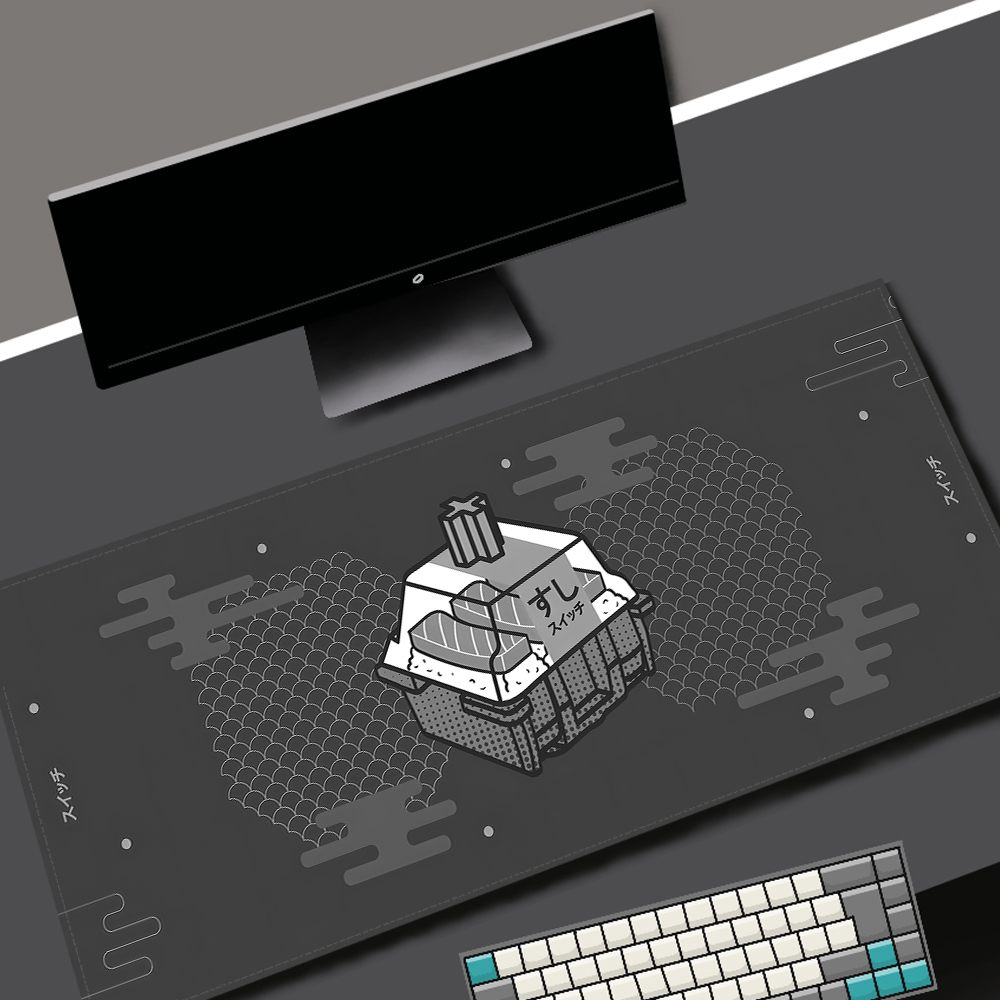 سجادة ماوس ألعاب كاواي رمادية، - مراجعة Gaming Keyboard And Mouse Combo وسعره