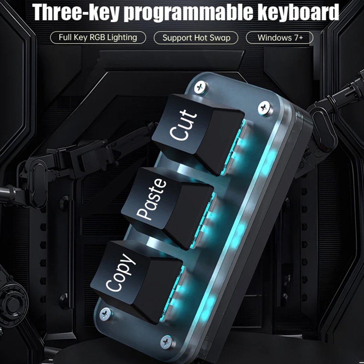 لوحة مفاتيح صغيرة للبرمجة الما - مراجعة Gaming Keyboard Mini وسعره
