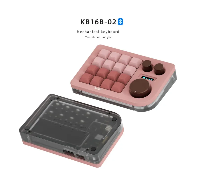 DOIO Kb16b-02 لوحة المفاتيح ال - مراجعة Gaming Keyboard Mini Mechanical وسعره