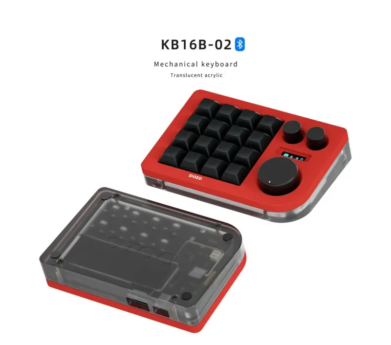 DOIO Kb16b-02 لوحة المفاتيح ال - مراجعة Gaming Keyboard Mini Mechanical وسعره