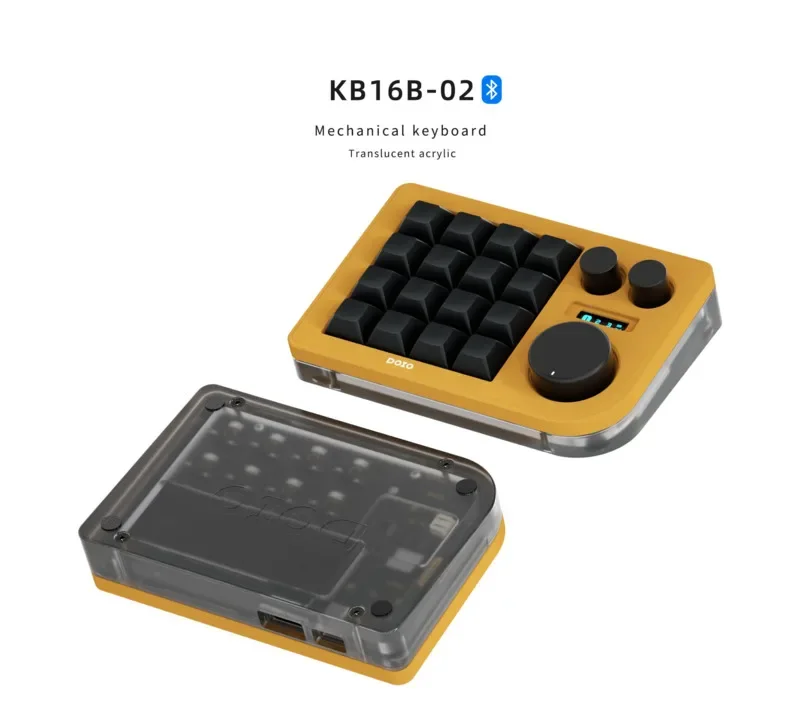 DOIO Kb16b-02 لوحة المفاتيح ال - مراجعة Gaming Keyboard Mini Mechanical وسعره