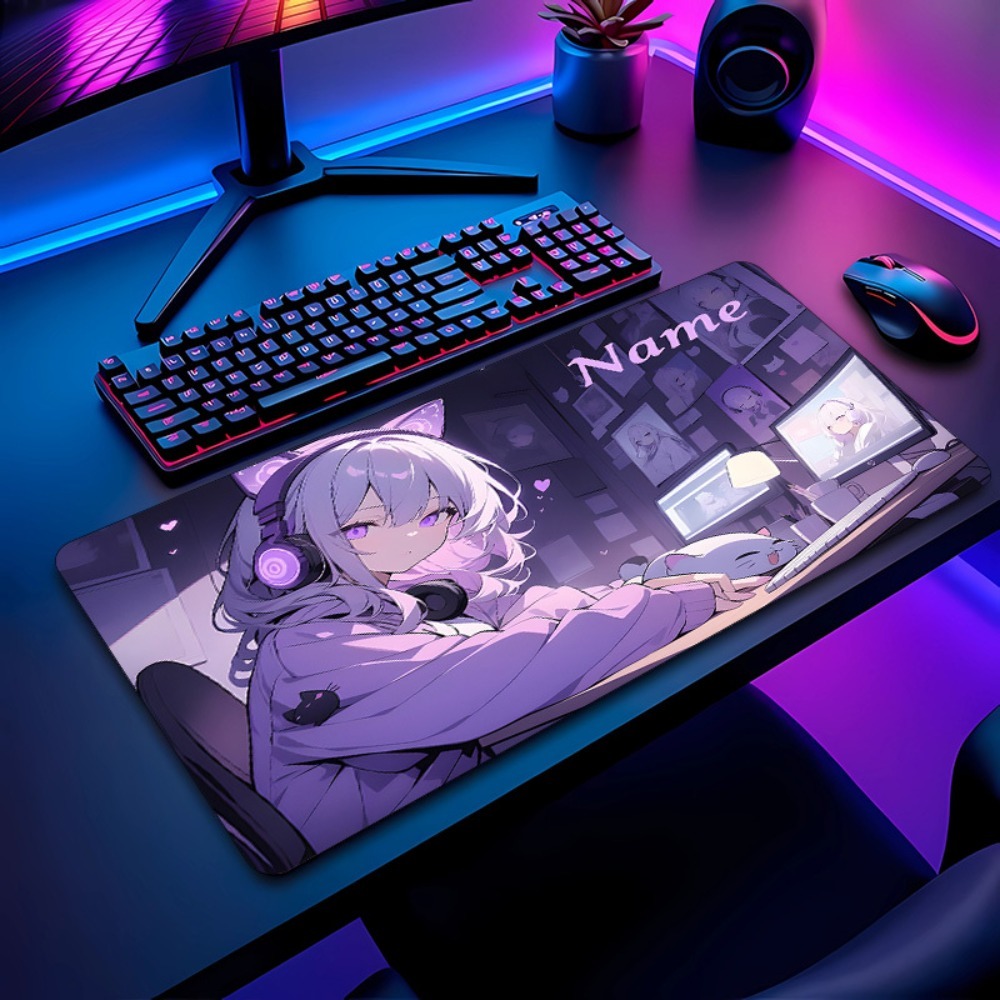 سجادة مكتب ألعاب قابلة للتخصيص - مراجعة Gaming Keyboard Name وسعره