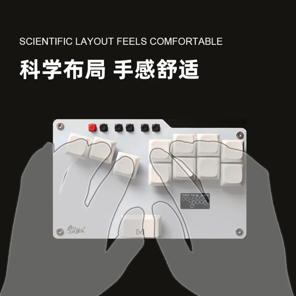 HitBox لوحة مفاتيح صغيرة محمول - مراجعة Gaming Keyboard Ergonomic وسعره