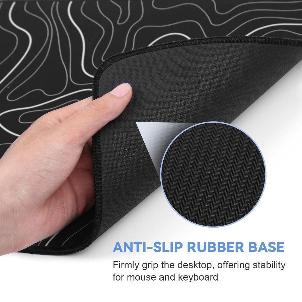 لوحة ماوس للألعاب احترافية بتص - مراجعة Gaming Keyboard And Mouse Pad وسعره