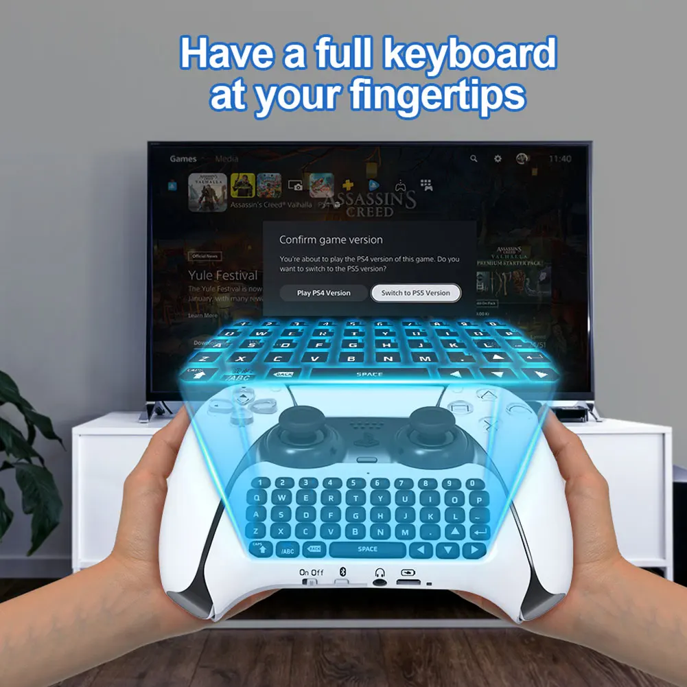 لوحة مفاتيح لاسلكية للألعاب مت - مراجعة Gaming Keyboard Mini وسعره