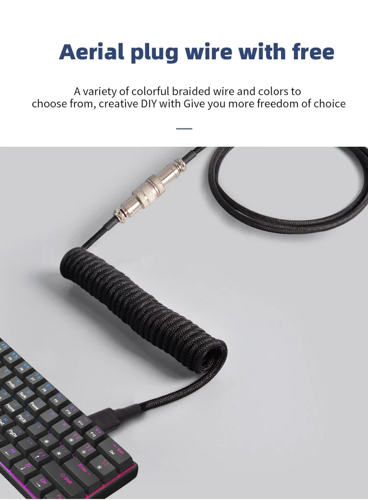 كابل USB من نوع C، كابل ملتف ل - مراجعة Gaming Keyboard Extension وسعره
