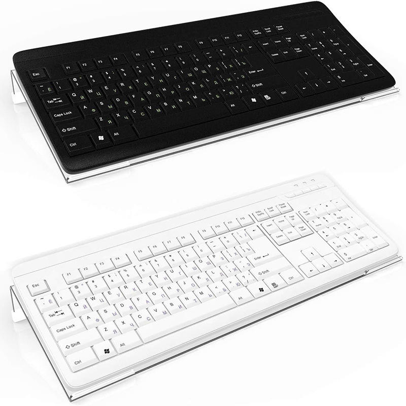 حامل لوحة مفاتيح أكريليك شفاف  - مراجعة Gaming Keyboard Ergonomic وسعره