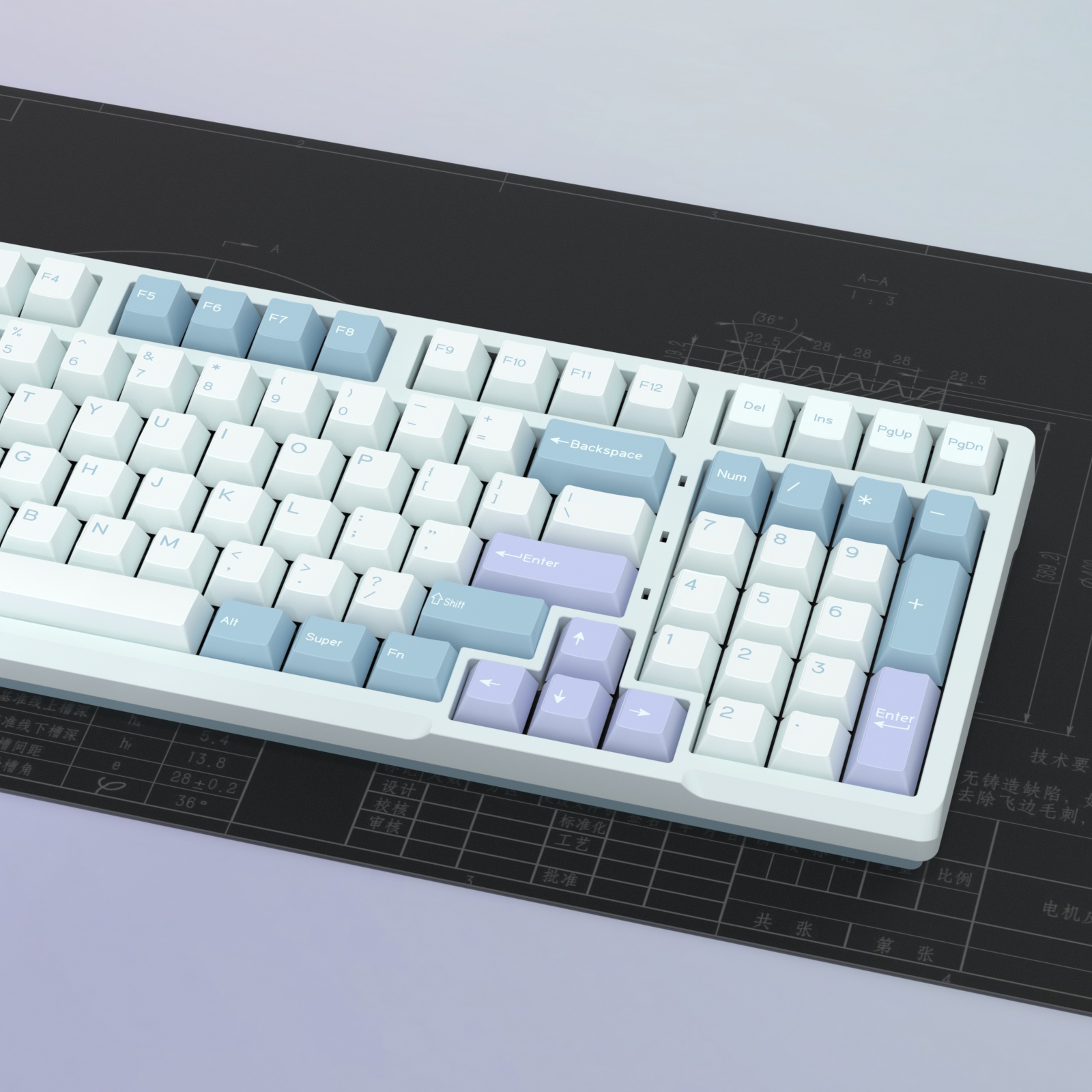KBDiy GMK الوهم Keycap الكرز ا - مراجعة Gaming Keyboard Extension وسعره