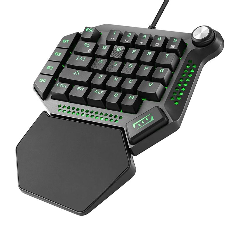 AEF6-لوحة مفاتيح الألعاب الميك - مراجعة Gaming Keyboard Training وسعره