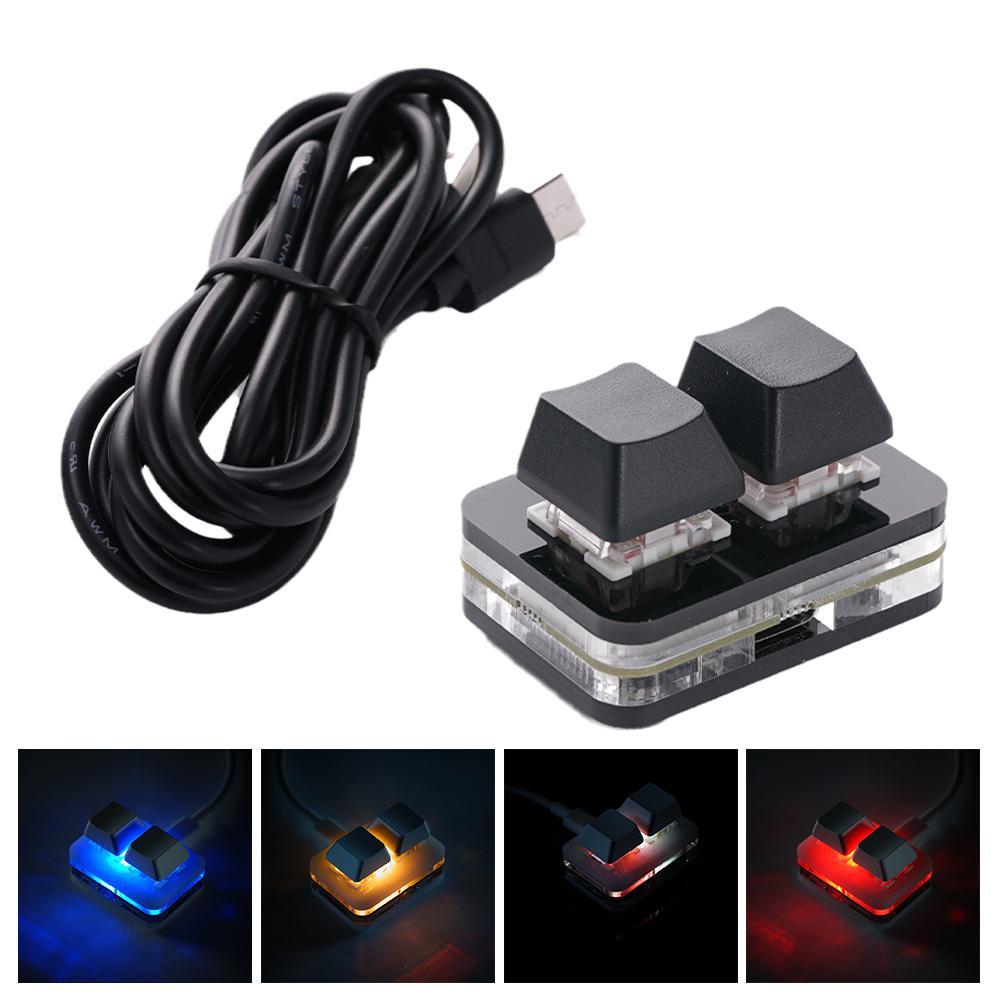 MacroUSB لوحة المفاتيح الميكان - مراجعة Gaming Keyboard Mini Mechanical وسعره