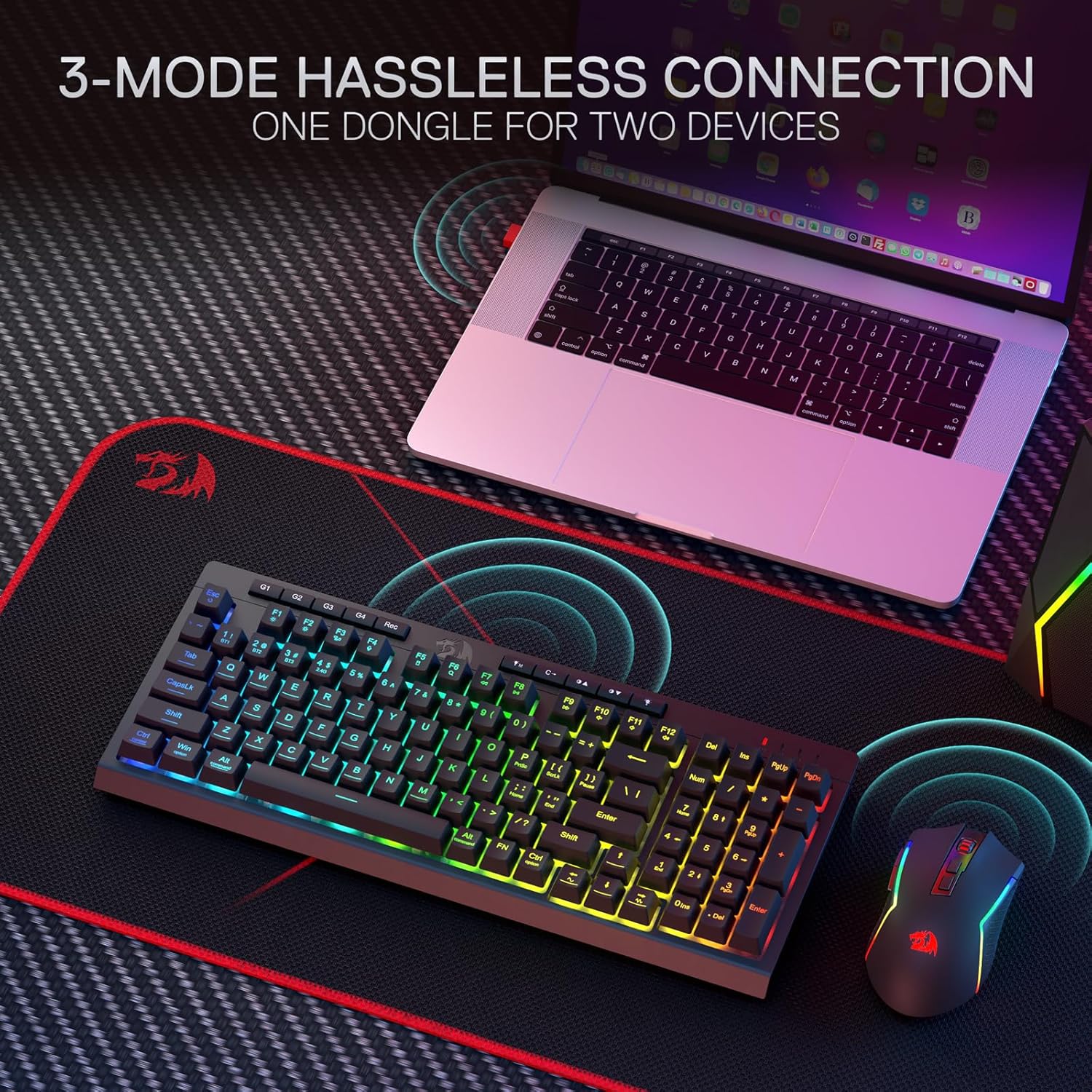 لوحة مفاتيح وماوس لاسلكي للألع - مراجعة Gaming Keyboard Extension وسعره