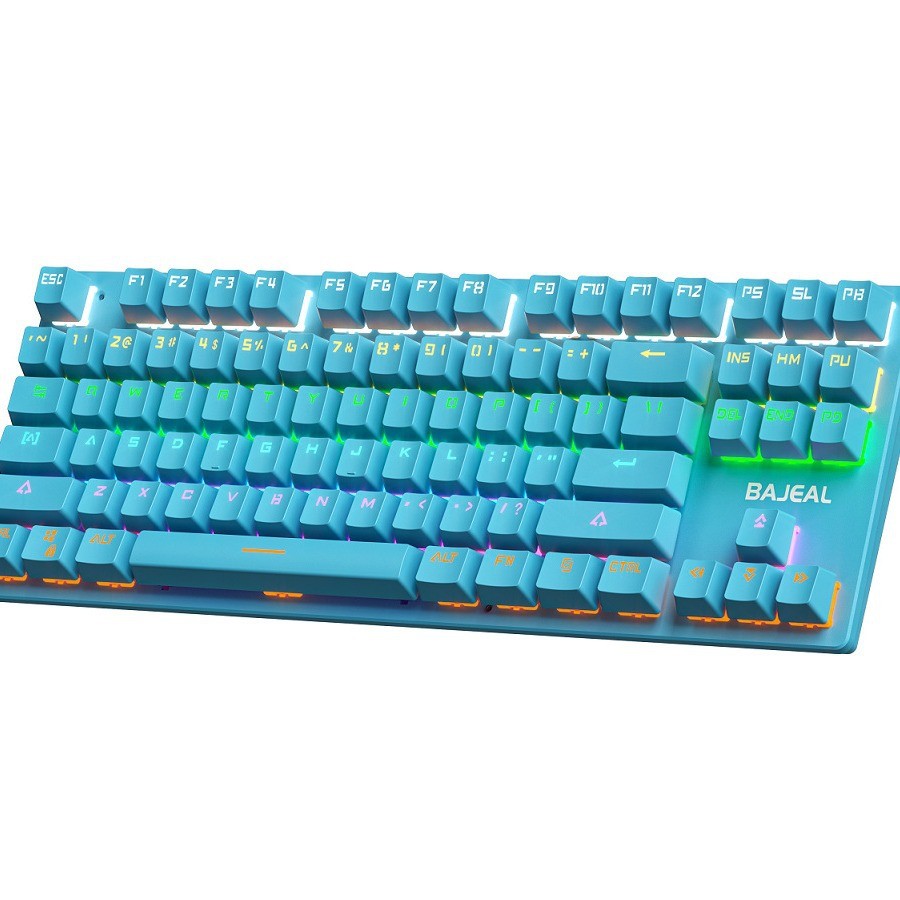 لوحة مفاتيح ميكانيكية BAJEAL K - مراجعة Gaming Keyboard K300 وسعره