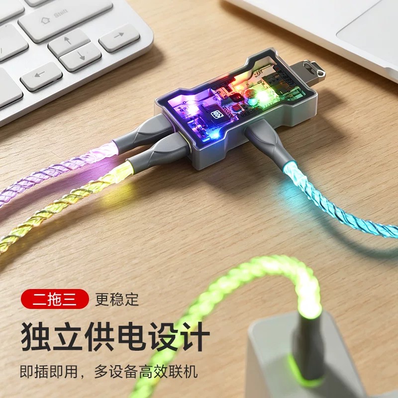 HMHUB HUBLite U موزع USB متعدد - مراجعة Gaming Keyboard Splitter وسعره