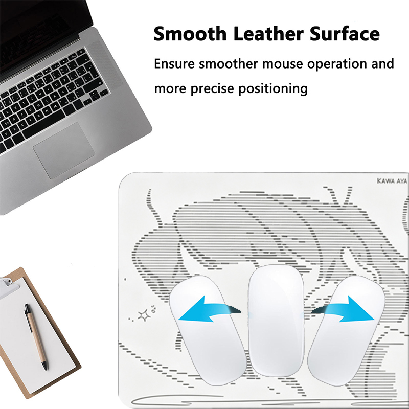 لوحة ماوس جلدية كبيرة بتصميم أ - مراجعة Gaming Keyboard And Mouse Pad وسعره